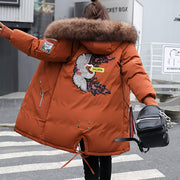 Women's Winter Puffer Coat | Plus Size Hooded Down Jacket