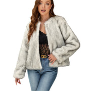 Women's Short Faux Fur Coat | Elegant Outerwear