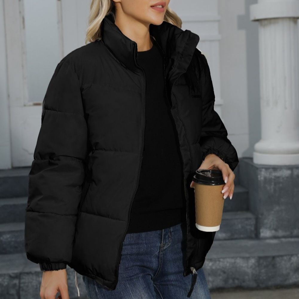 Women's Windproof Down Cotton Winter Coat | Thickened Loose Jacket