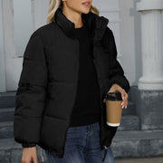 Women's Windproof Down Cotton Winter Coat | Thickened Loose Jacket
