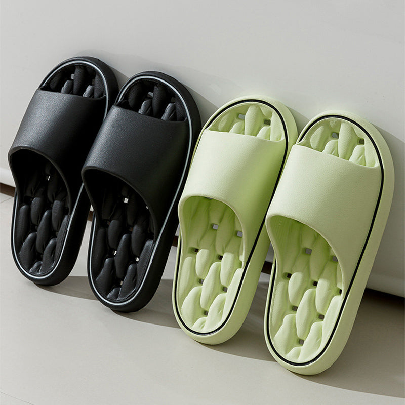 Unisex EVA Non-Slip Bathroom Slippers | Thick Sole Waterproof Slides
