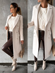 Women's Fashion Casual Woolen Coat | Winter Outerwear
