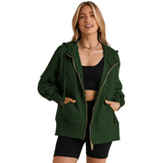 Women's Solid Color Long Sleeve Coat