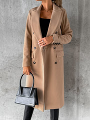 Women's Fashion Casual Woolen Coat | Winter Outerwear