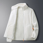 Women's Double-Sided Polar Fleece Jacket | Women Style Warm Top