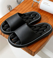 Unisex EVA Non-Slip Bathroom Slippers | Thick Sole Waterproof Slides