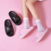 Unisex EVA Soft Bathroom Slippers | Candy Color Thick Sole Slides