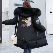 Women's Winter Puffer Coat | Plus Size Hooded Down Jacket