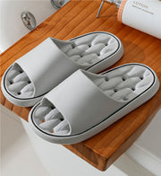 Unisex EVA Non-Slip Bathroom Slippers | Thick Sole Waterproof Slides