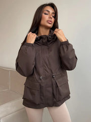 Women's Hooded Waterproof Outdoor Jacket | Mountaineering Coat
