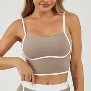 Women's Sports Suit – Fitness Two-Piece Culotte Set
