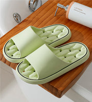 Unisex EVA Non-Slip Bathroom Slippers | Thick Sole Waterproof Slides