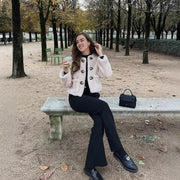 Women's Fleece Coat | Thermal Short Jacket for Winter