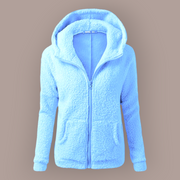 Women's Hooded Jacket | Cozy Winter Layering Top