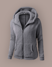 Women's Hooded Jacket | Cozy Winter Layering Top