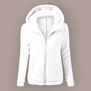 Women's Hooded Jacket | Cozy Winter Layering Top